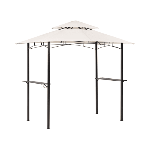 Pérgola de Jardim NARO Metal 240 cm 148 cm Creme
