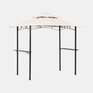 Pérgola de Jardim NARO Metal 240 cm 148 cm Creme