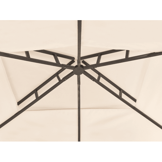 Pérgola de Jardim NARO Metal 240 cm 148 cm Creme