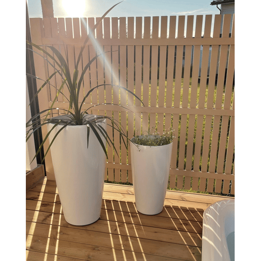 Vaso TSERIA 40 cm Branco