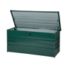 Caixa de arrumação CEBROSA Metal 132 cm 62 cm Verde escuro