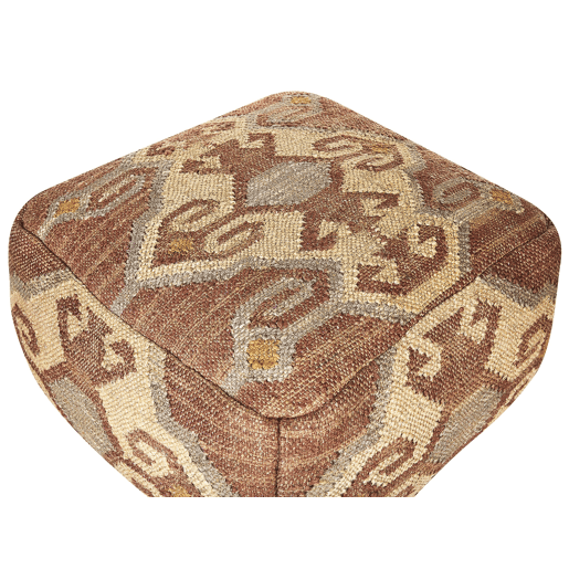 Pufe URPAD Juta Multicolor 50 cm 50 cm 30 cm
