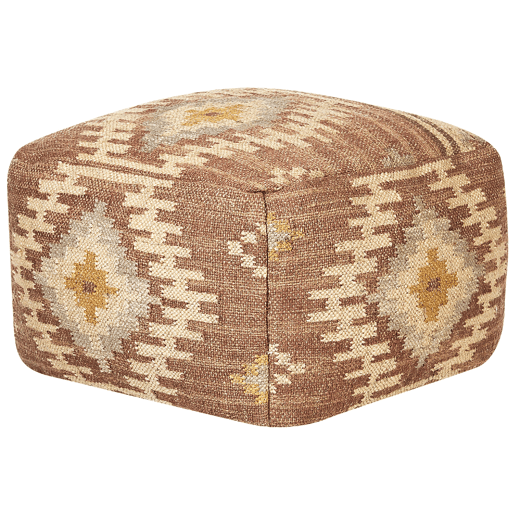 Pufe BEEL Juta Multicolor 50 cm 50 cm 30 cm