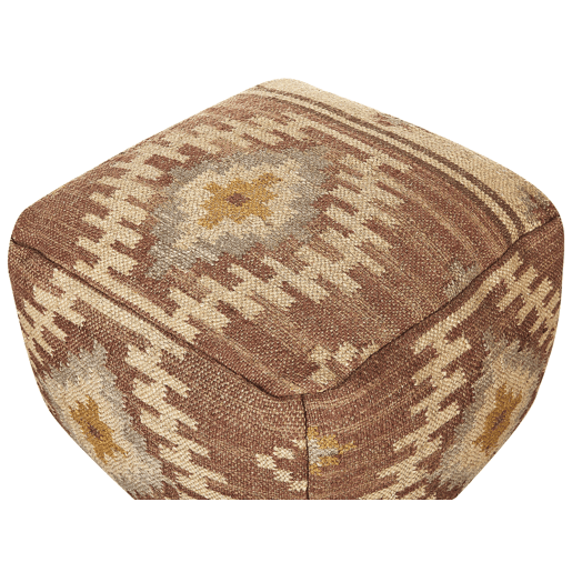 Pufe BEEL Juta Multicolor 50 cm 50 cm 30 cm