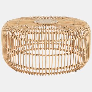 Mesa de centro RANDAZZO Rattan Castanho claro