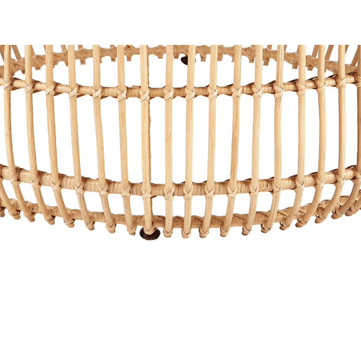 Mesa de centro RANDAZZO Rattan Castanho claro Mesa de centro RANDAZZO Rattan Castanho claro