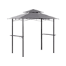 Pérgola de Jardim NARO Metal 240 cm 148 cm Cinzento