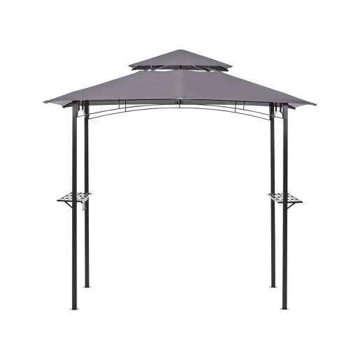 Pérgola de Jardim NARO Metal 240 cm 148 cm Cinzento