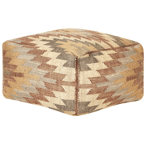 Pufe DEEPOR Juta Multicolor 50 cm 50 cm 30 cm