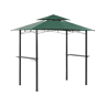 Pérgola de Jardim NARO Metal 240 cm 148 cm Verde escuro