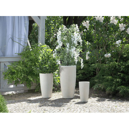 Vaso ABDERA 39 cm Creme claro Vaso ABDERA 39 cm Creme claro