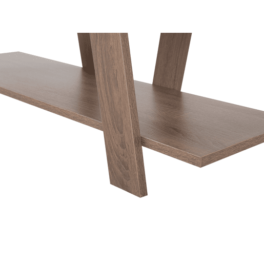 Estante com 5 prateleiras ESCALANTE 116 cm Castanho escuro