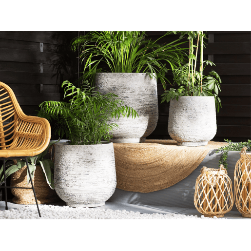Vaso DIONI 48 cm Cinzento claro