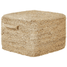 Pufe DHADAR Juta Natural 45 cm 45 cm 30 cm
