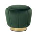 Beliani Puf IRVING Beliani Puf IRVING Verde Oscuro