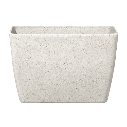 Conjunto de 2 vasos para plantas BARIS 60 cm Creme