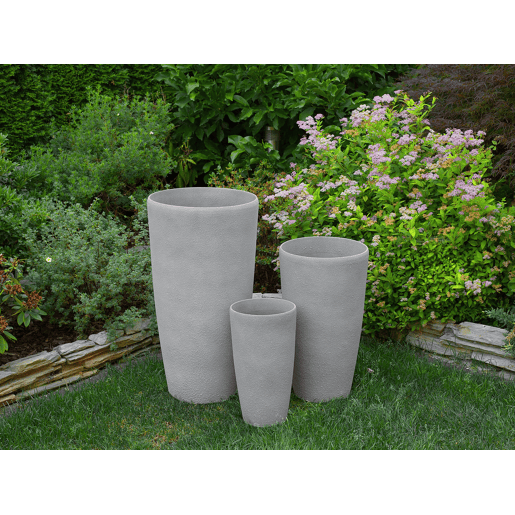 Vaso ABDERA 31 cm Cinzento