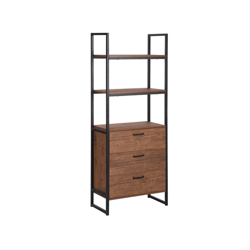 Estante TIFTON 158 cm Castanho escuro