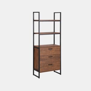 Estante TIFTON 158 cm Castanho escuro