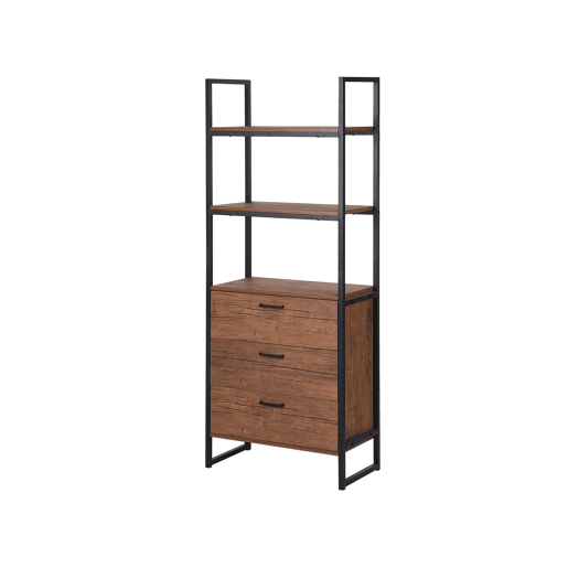 Estante TIFTON 158 cm Castanho escuro