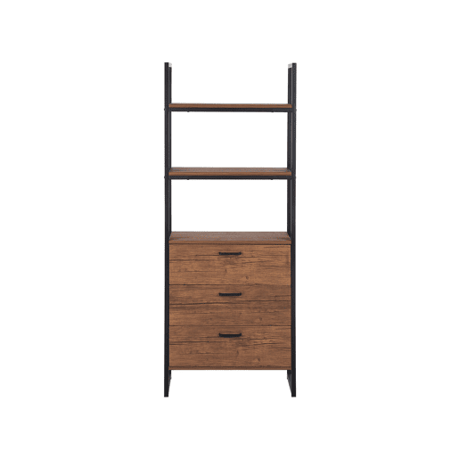 Estante TIFTON 158 cm Castanho escuro
