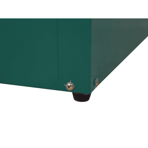 Caixa de arrumação CEBROSA Metal 165 cm 70 cm Verde escuro