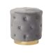 Beliani Puf CARROLLTON Beliani Puf CARROLLTON Gris Claro