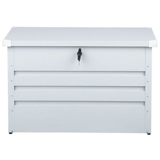 Caixa de arrumação CEBROSA Metal 100 cm 62 cm Cinzento claro