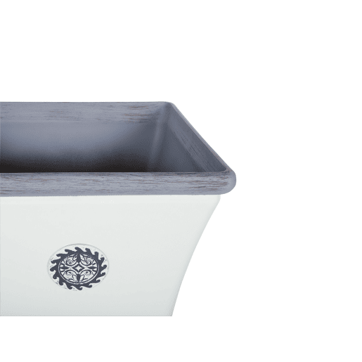 Vaso ELATEIA 32 cm Branco Vaso ELATEIA 32 cm Branco