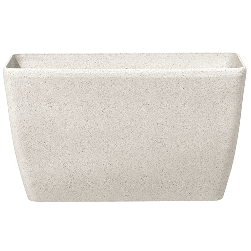 Conjunto de 2 vasos para plantas BARIS 74 cm Creme