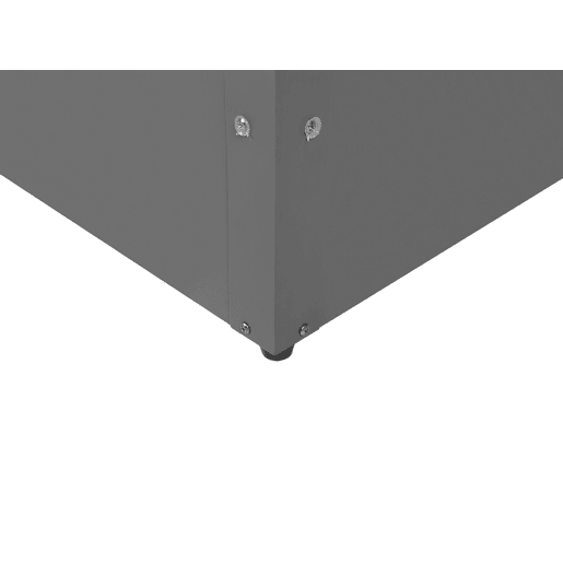 Caixa de arrumação CEBROSA Metal 100 cm 62 cm Cinzento
