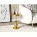 Beliani Mesa auxiliar PANNOUVRE Beliani Mesa auxiliar PANNOUVRE Dorado