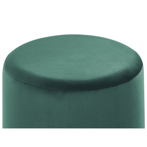 Pufe SOPHIA Veludo Verde escuro 39 cm 39 cm 40 cm
