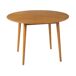 Beliani Mesa de comedor RADAN Beliani Mesa de comedor RADAN Marrón Claro