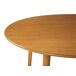 Beliani Mesa de comedor RADAN Beliani Mesa de comedor RADAN Marrón Claro