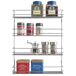 Estante Especiero 4 Niveles Serie PEPITO de Metaltex Estante Especiero 4 Niveles Serie PEPITO de Metaltex Plateado