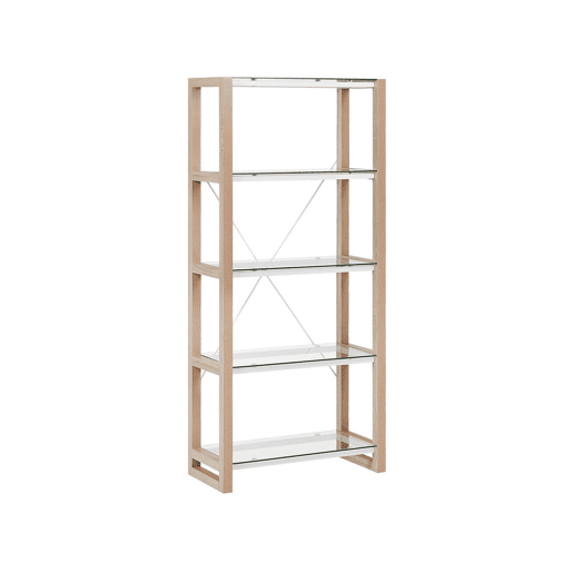 Estante com 4 prateleiras JENKS 152 cm Branco