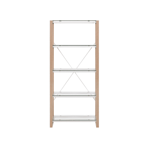 Estante com 4 prateleiras JENKS 152 cm Branco