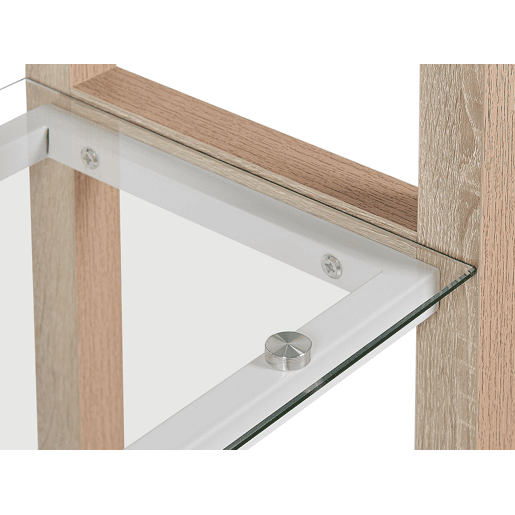 Estante com 4 prateleiras JENKS 152 cm Branco