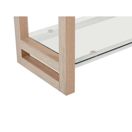 Estante com 4 prateleiras JENKS 152 cm Branco