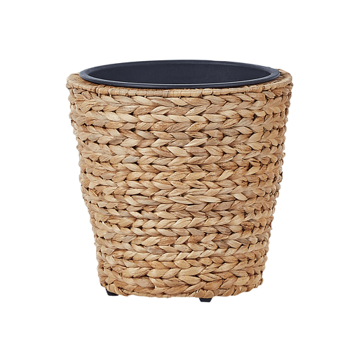 Conjunto de 3 vasos para plantas PLAKA Flor de Jacinto 293749 cm Natural