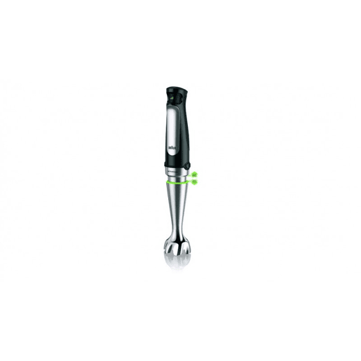 Minipimer MQ7035XBI Braun - Varinha Minipimer. Tecnologia anti-respingos. Sistema Easy Click. 1.000 W. 600 ml. Cor branca