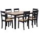 Beliani Conjunto de comedor GEORGIA Beliani Conjunto de comedor GEORGIA Negro