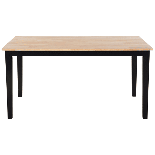 Conjunto de refeição GEORGIA Madeira CastanhoPreto 6 lugares Conjunto de refeição GEORGIA Madeira CastanhoPreto 6 lugares