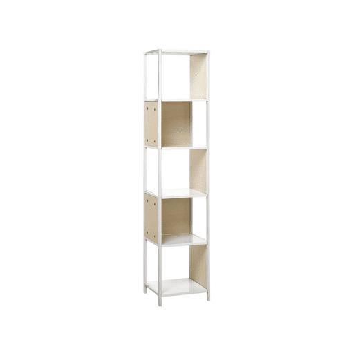 Estante com 5 prateleiras BOGOTA 165 cm Branco