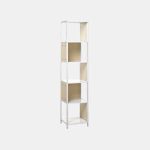Estante com 5 prateleiras BOGOTA 165 cm Branco