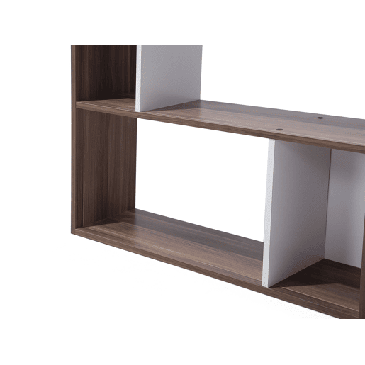 Estante com 5 prateleiras ORILLA 174 cm Castanho escuro