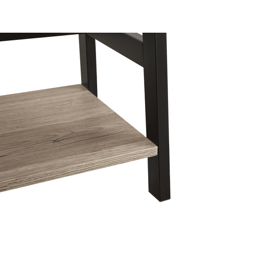 Estante com 5 prateleiras CROYDON 163 cm Preto
