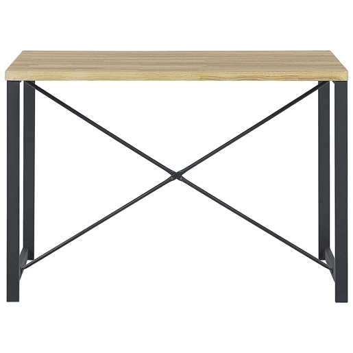 Conjunto de refeição FLIXTON Castanho claro 4 lugares