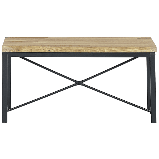 Conjunto de refeição FLIXTON Castanho claro 4 lugares
